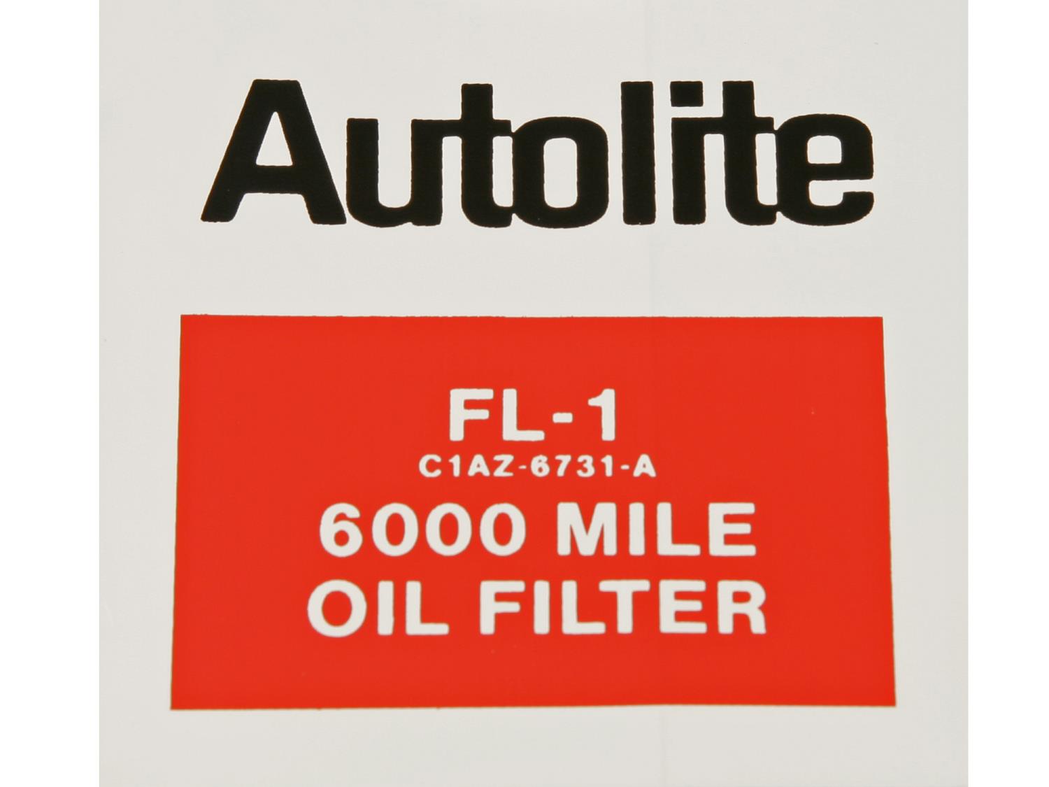 AUTOLITE FL-1 OIL FILTER