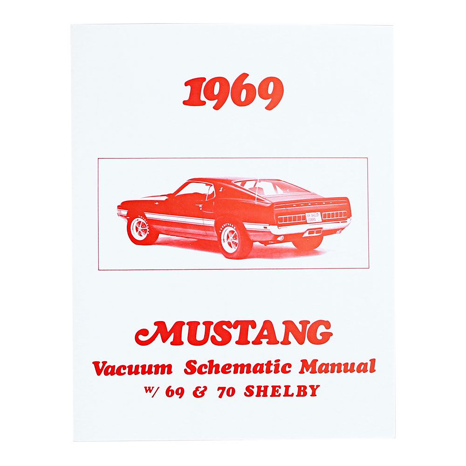 Vacuum Schematic Manual for 1969 Ford Mustang