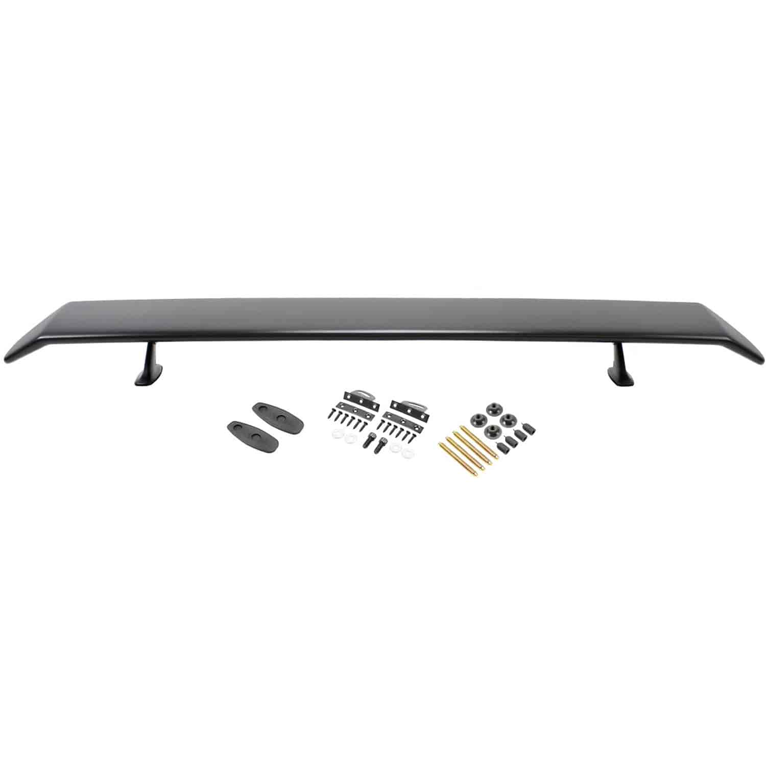 70-71 Ford Rear Wing Spoiler with Stanchions Basic Universal Kit 36 Organosol Black