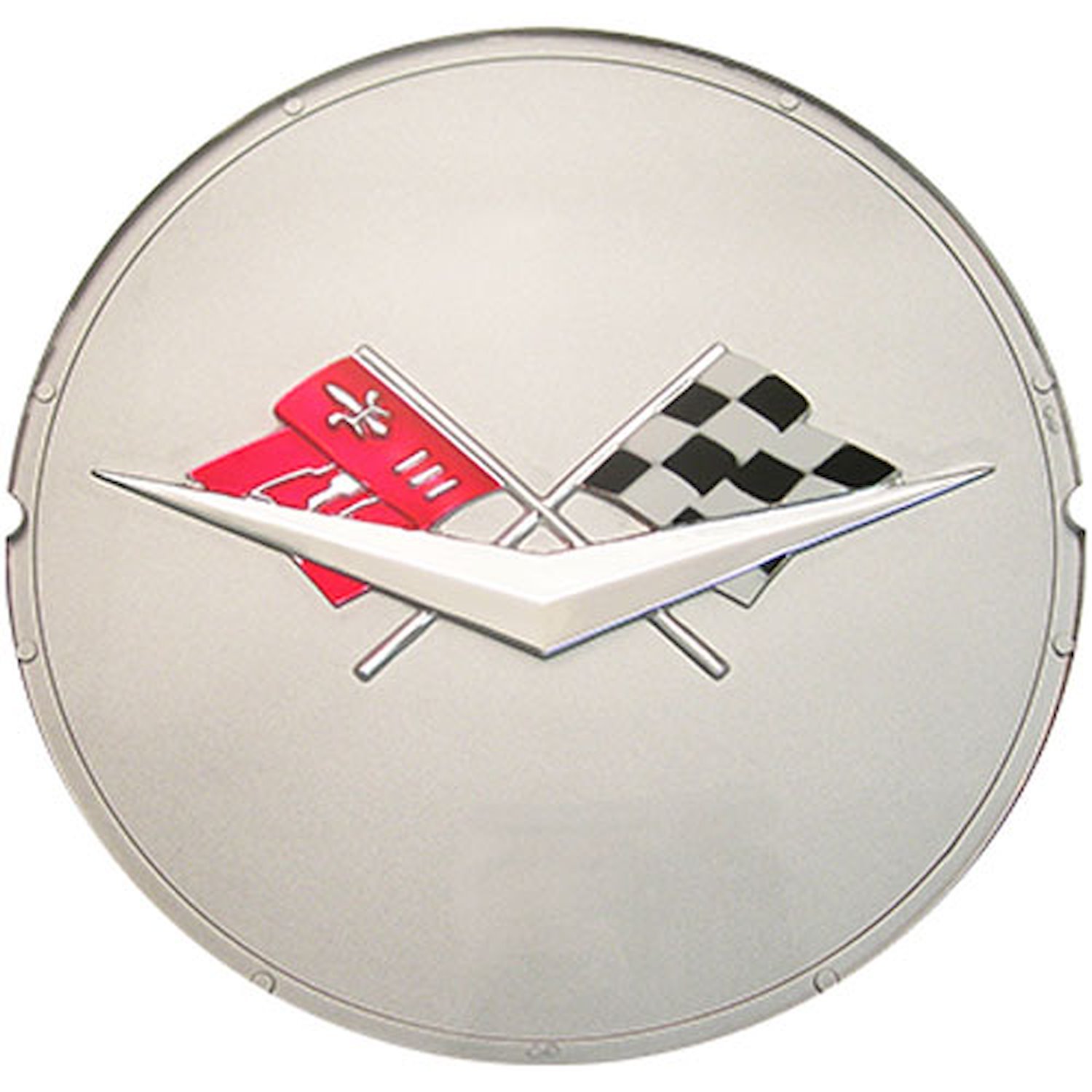 Wheel Spinner Emblem 1959-60 Full Size Chevy