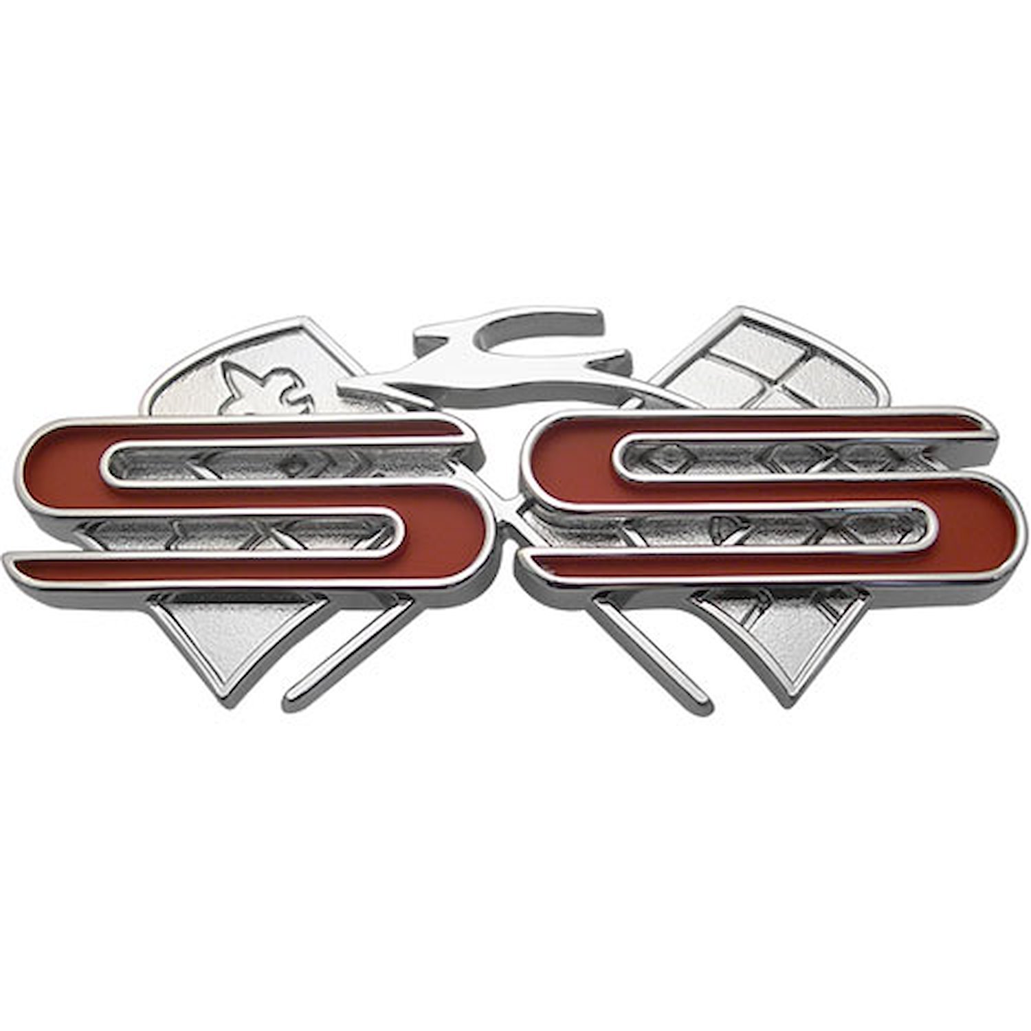Rear Quarter Panel Emblem 1961 Chevy Impala SS