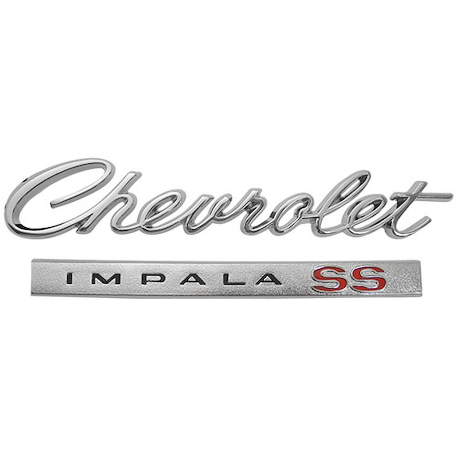 Rear Emblem 1966 Chevy Impala SS