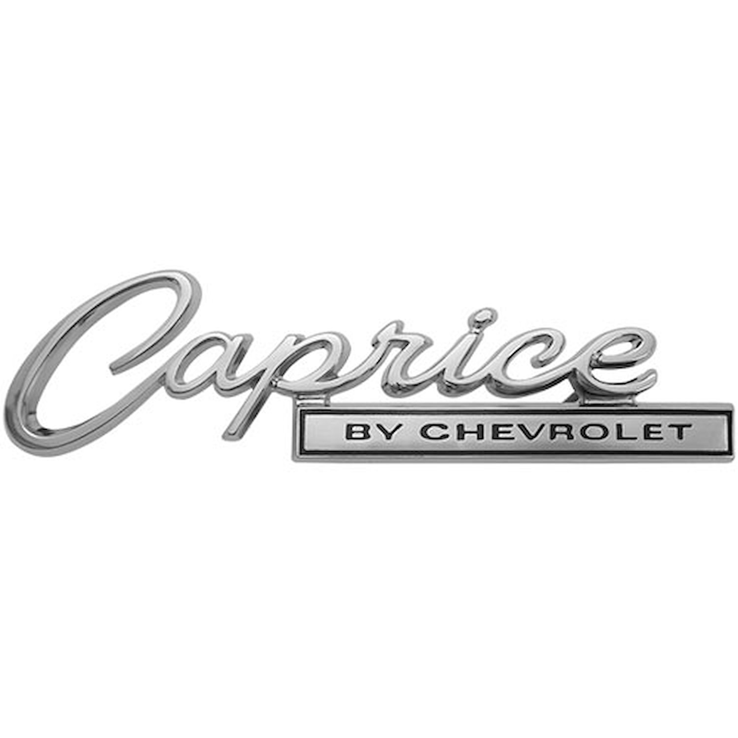 Trim Parts 2571 Rear Emblem 1966 Caprice /“Caprice By Chevrolet/”