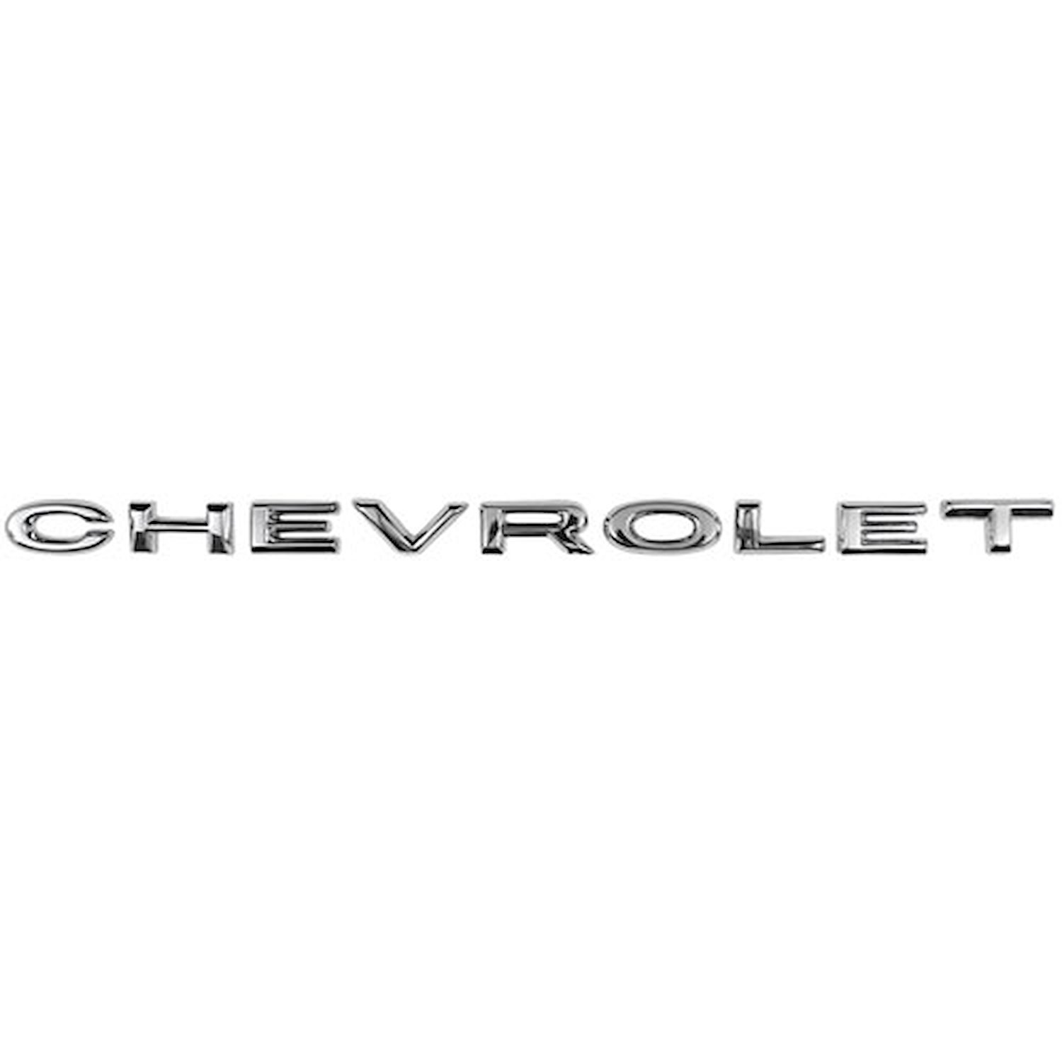 Hood Emblem Letters 1965 Chevy Chevelle & El