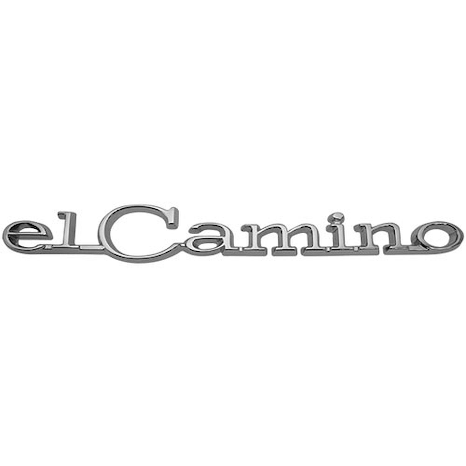 Rear Quarter Panel Emblem 1968-69 Chevy El Camino