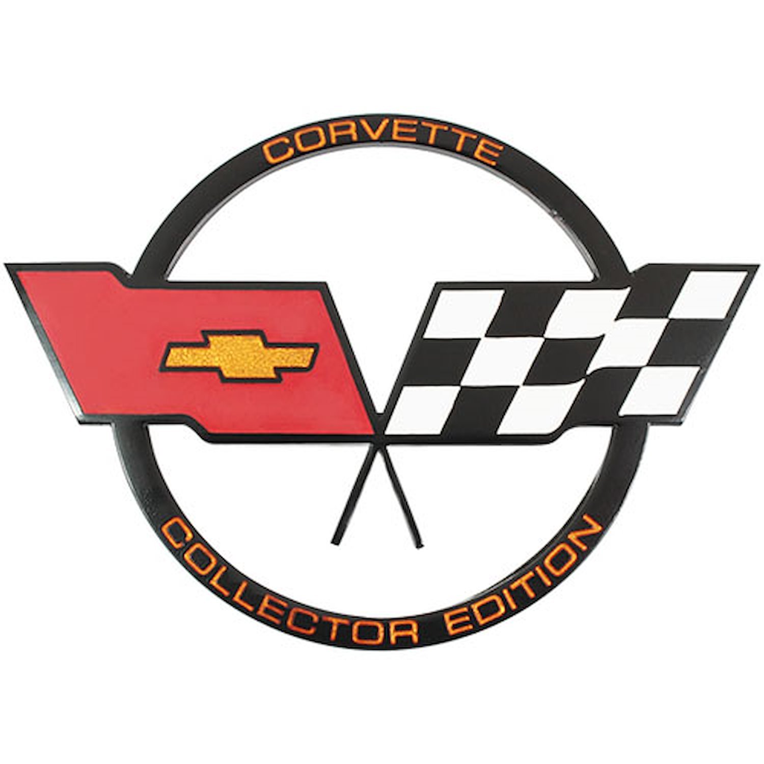 Fuel Door Emblem 1982 Chevy Corvette