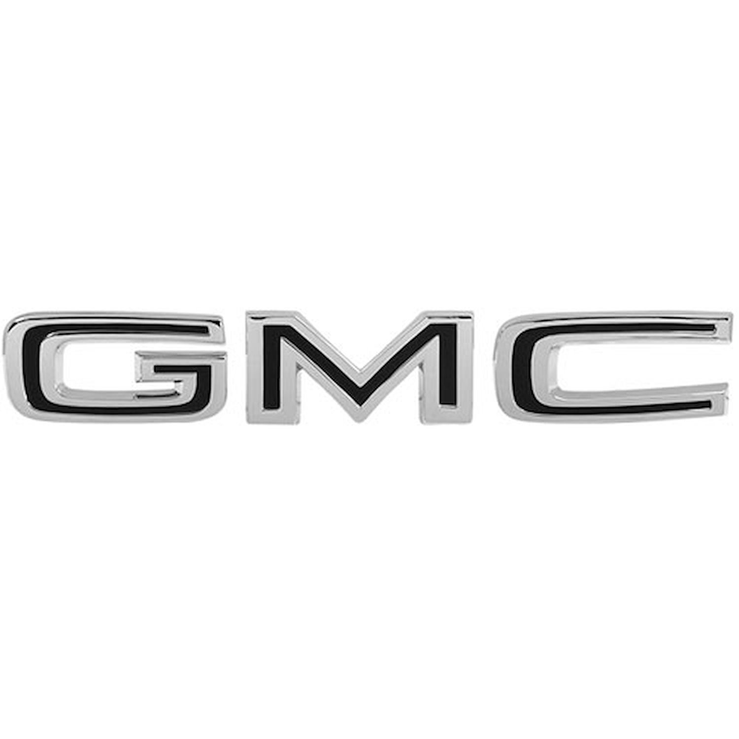 Tailgate Panel Letters 1969-72 GMC Truck