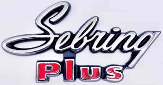 Sebring Plus Quarter Panel and Trunk Lid Emblem