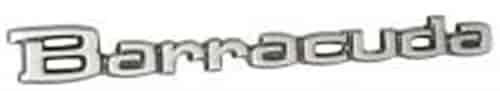 Barracuda Polished Emblem 1971-1974 Plymouth Barracuda