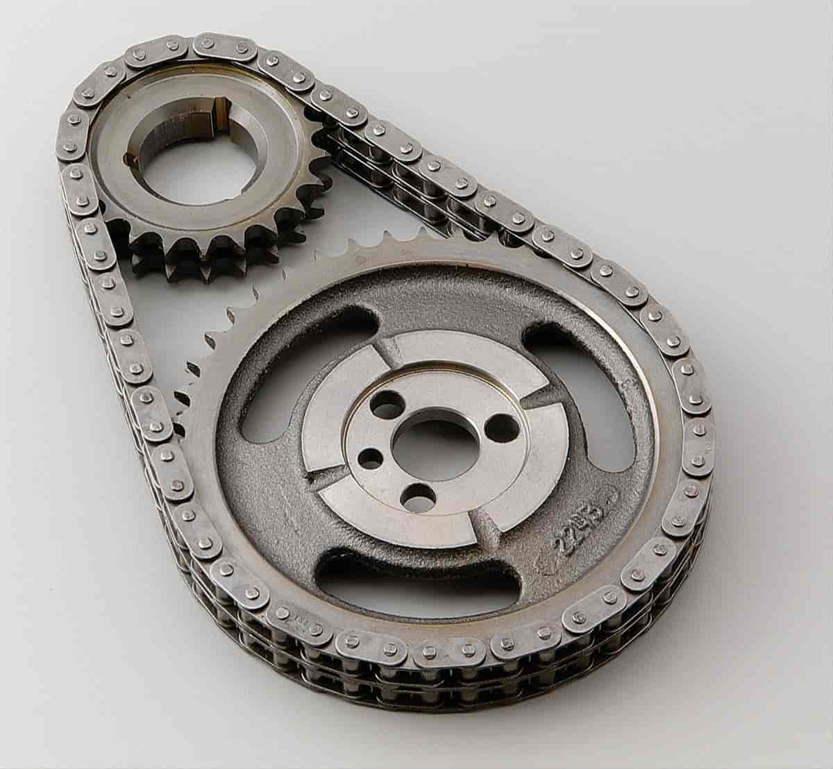 Small Block Chevy Cloyes Double Roller Timing Chain /& Gear Set 3 Keyway C3023XSP