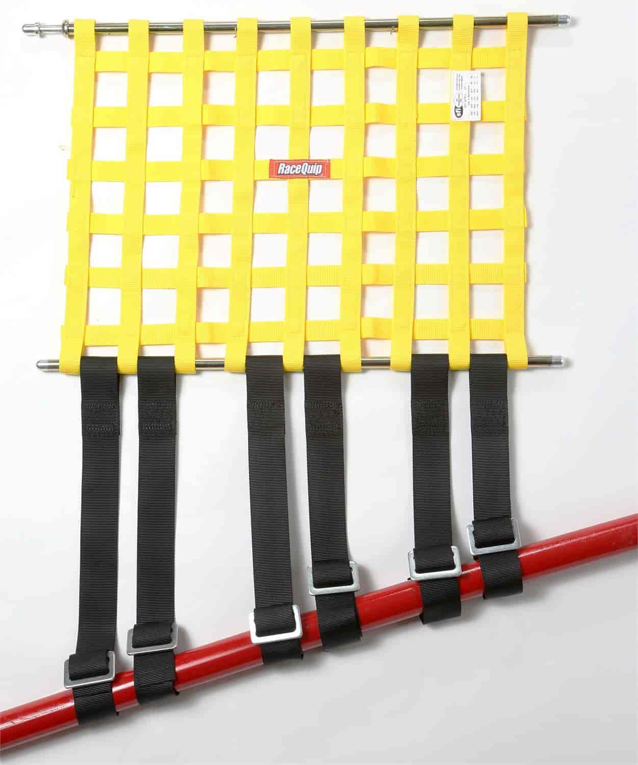 Window Net Bottom Bar Attachment Kit Roll Bar Strap-On Style