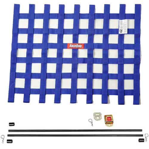 Window Safety Net Kit 18" x 24" Blue Ribbon Style Net Kit Includes