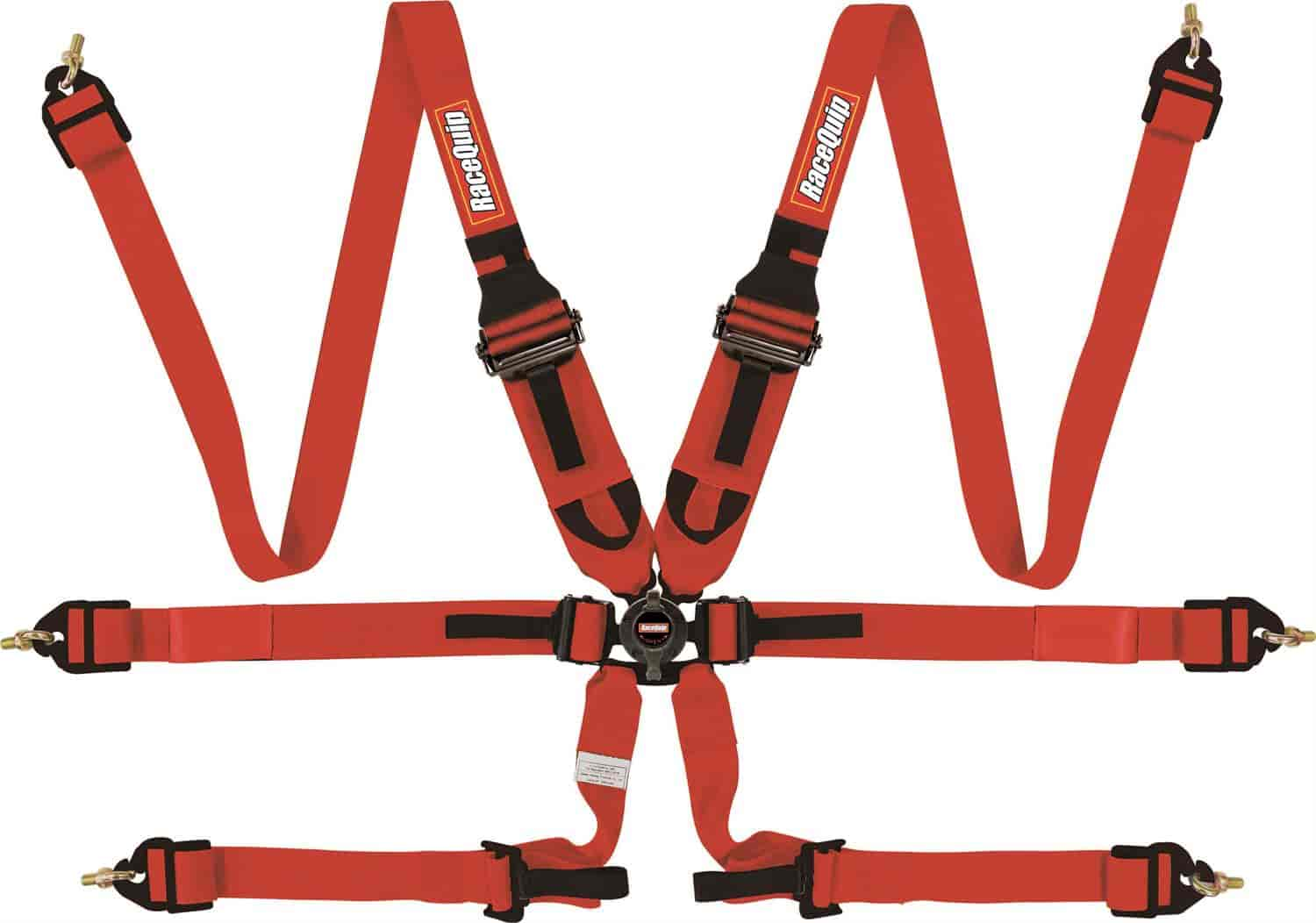 RaceQuip FIA Certified 6-Point Camlock Safety Harness