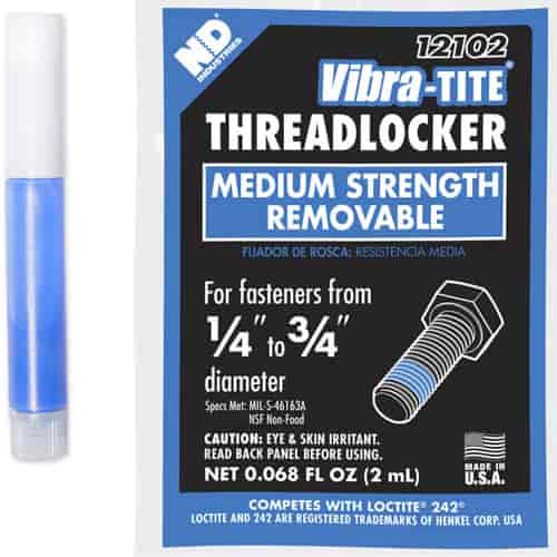 Threadlocker Medium Strength
