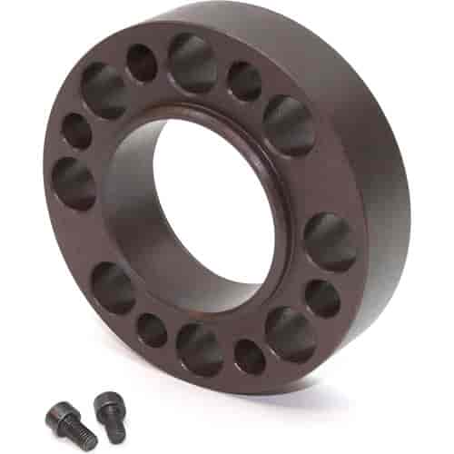 DAMPER SPACER FRONT STEEL 0.95 thick for SB Ford w/belt driven blower