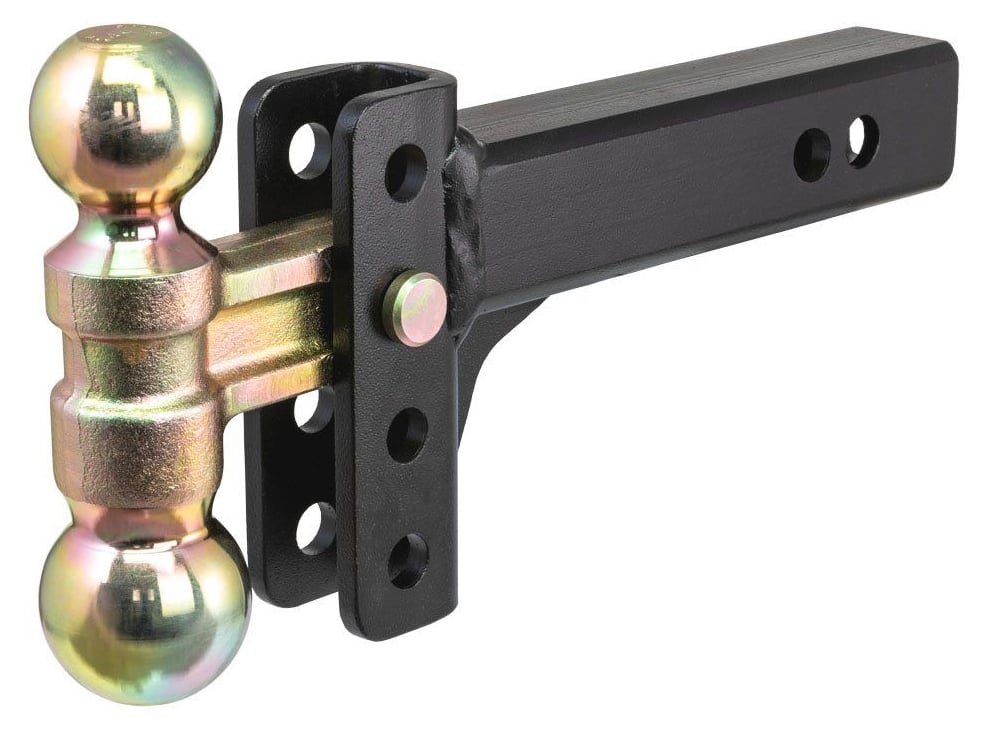 Slim Adjustable Channel Dual Ball Mount 2 in. and 2 5/16 in. Balls
