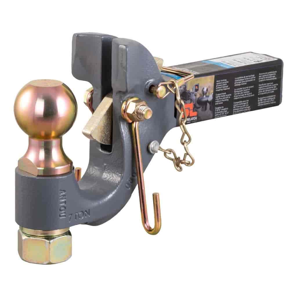 Securelatch Receiver-Mount Ball & Pintle Hitch [14,000 lbs. GTW]