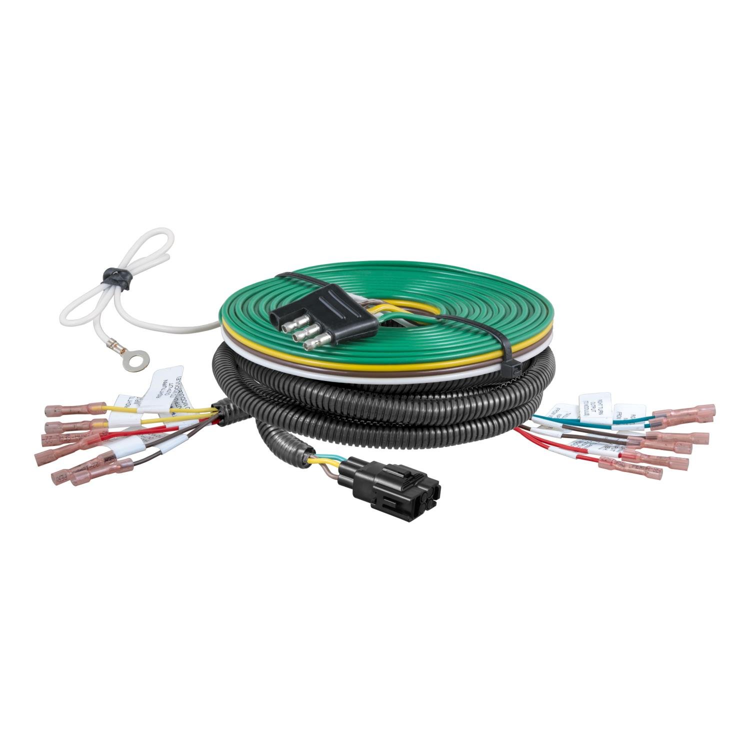 Universal Splice-In Towed-Vehicle RV Wiring Harness for Dinghy