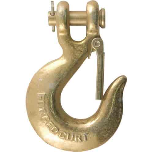 Clevis Hook W/ Safety Latch 18000lbs GTW