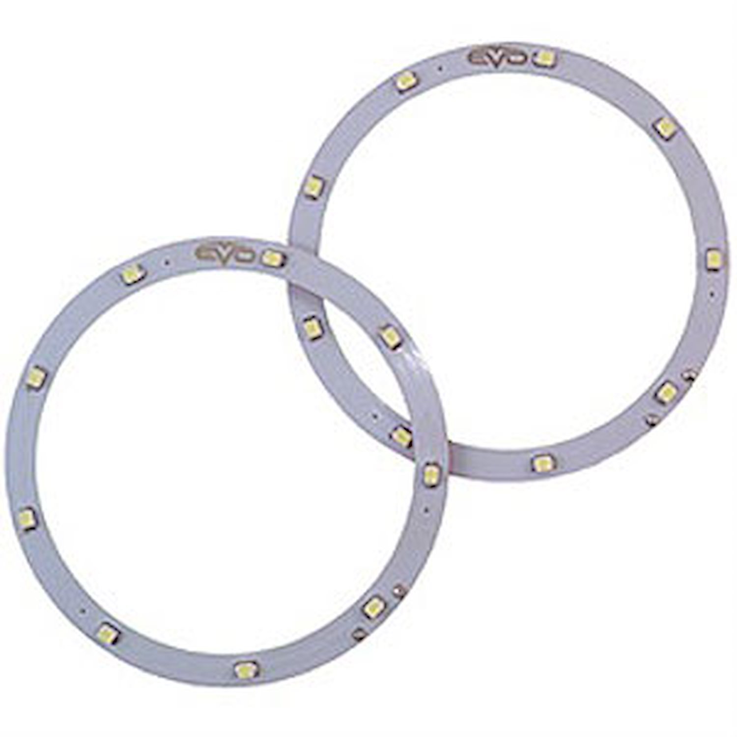 93213 EVO NEON Eyes Headlight Ring, Universal Fitment, 3.750 in. Diameter [Blue]
