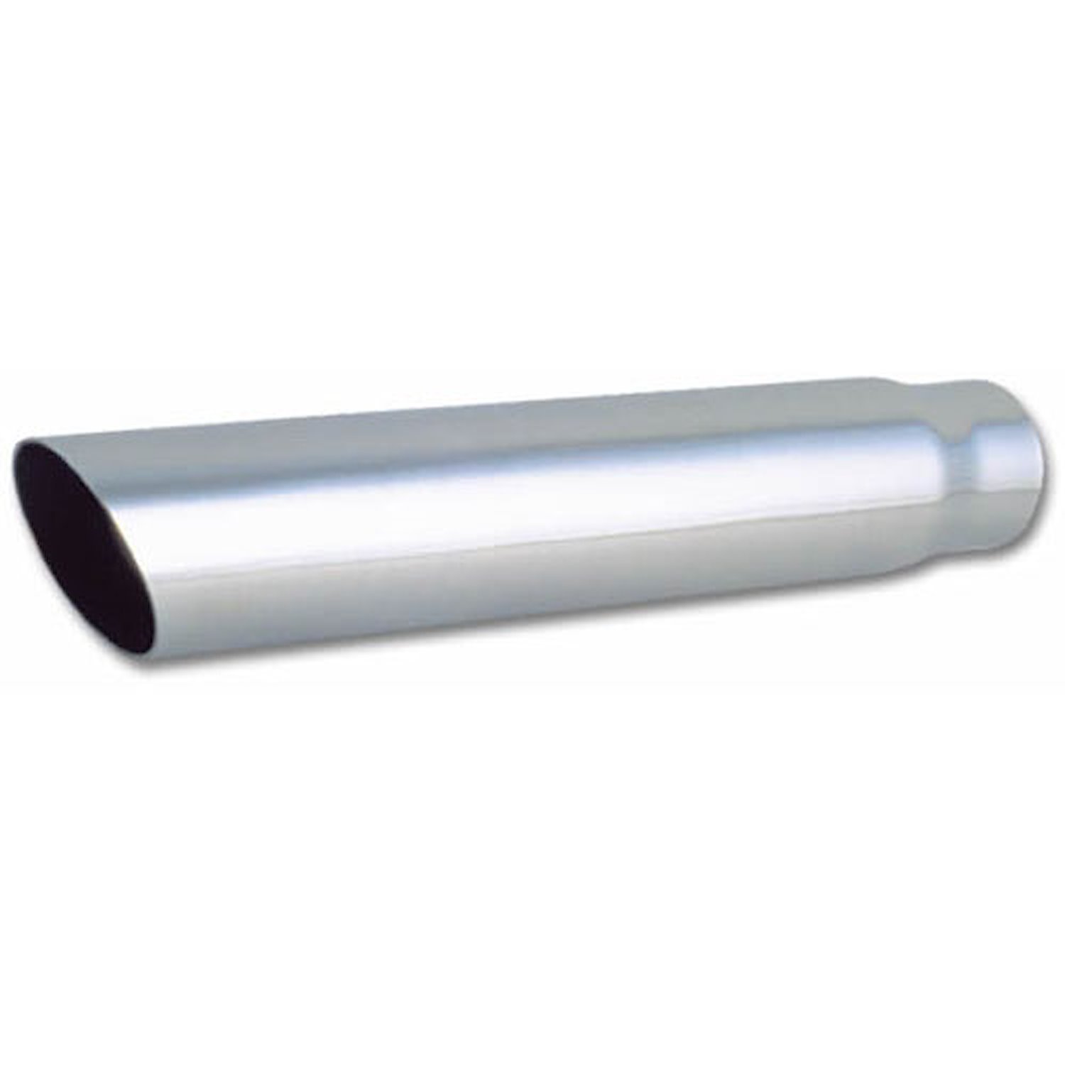 3" Round Stainless Steel Exhaust Tip Single Wall