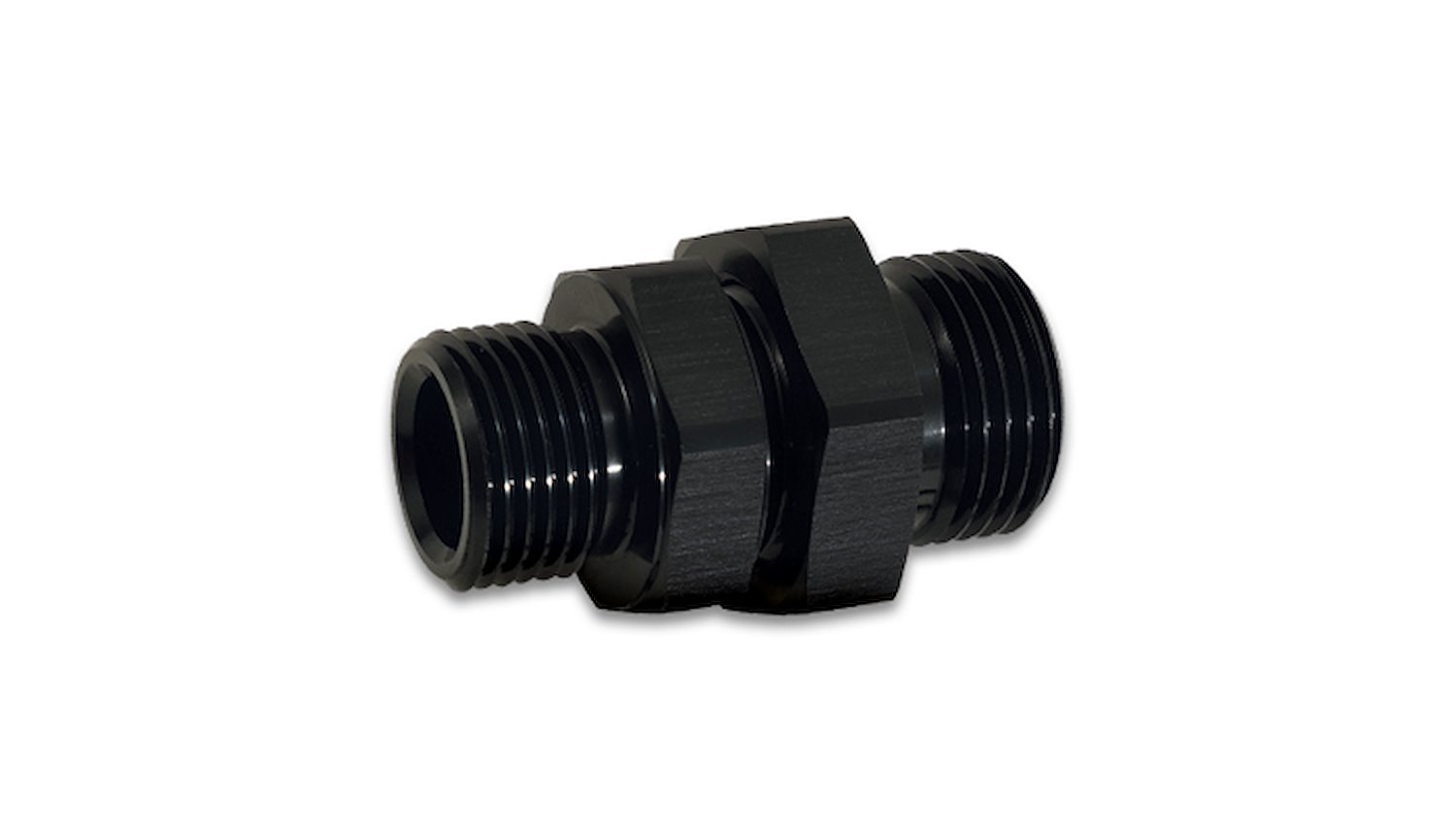 -10 AN Male to -8 ORB Male Straight Adapter Fitting [Black]