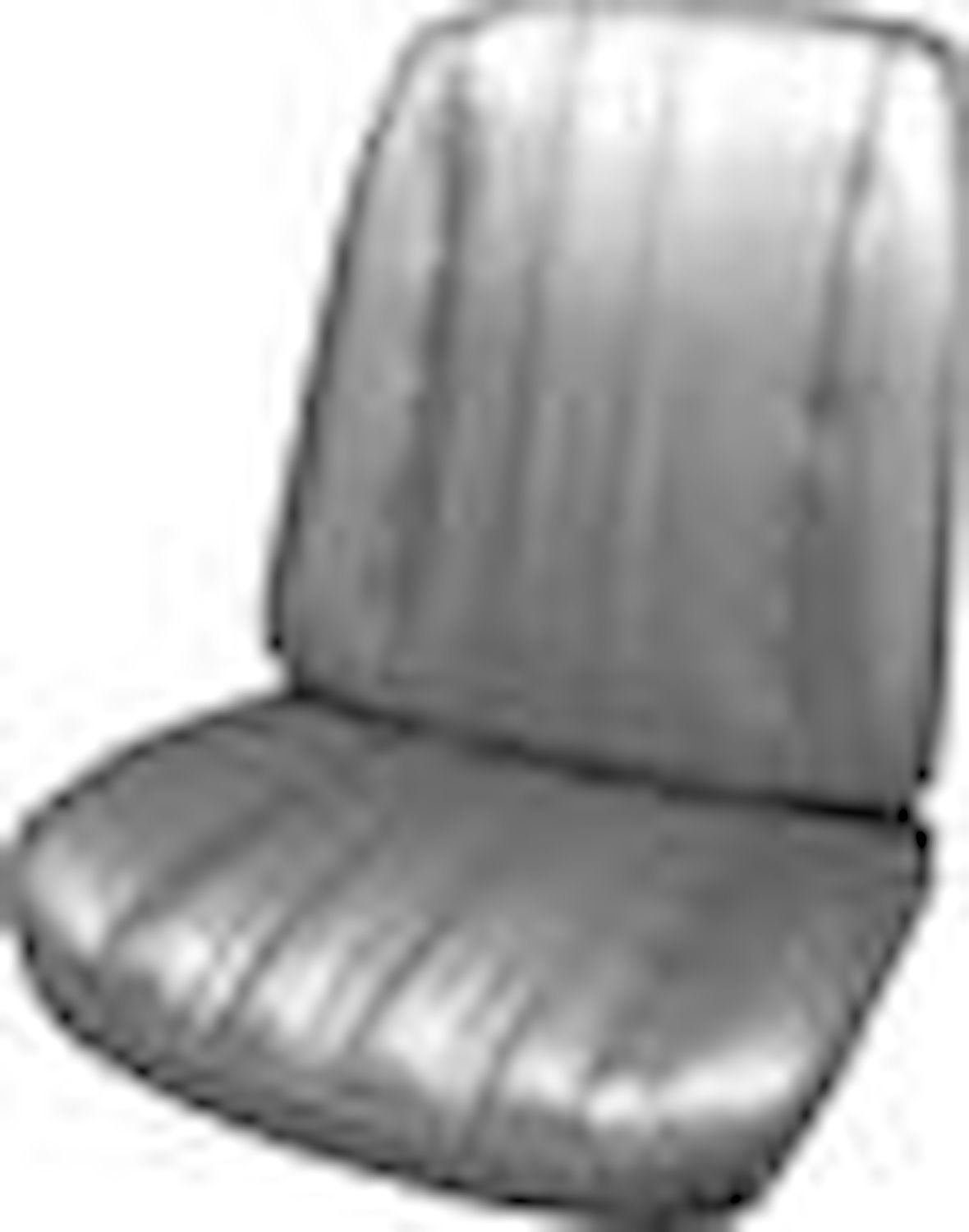 Bucket Seat Cover 1966 Chevy Impala/SS