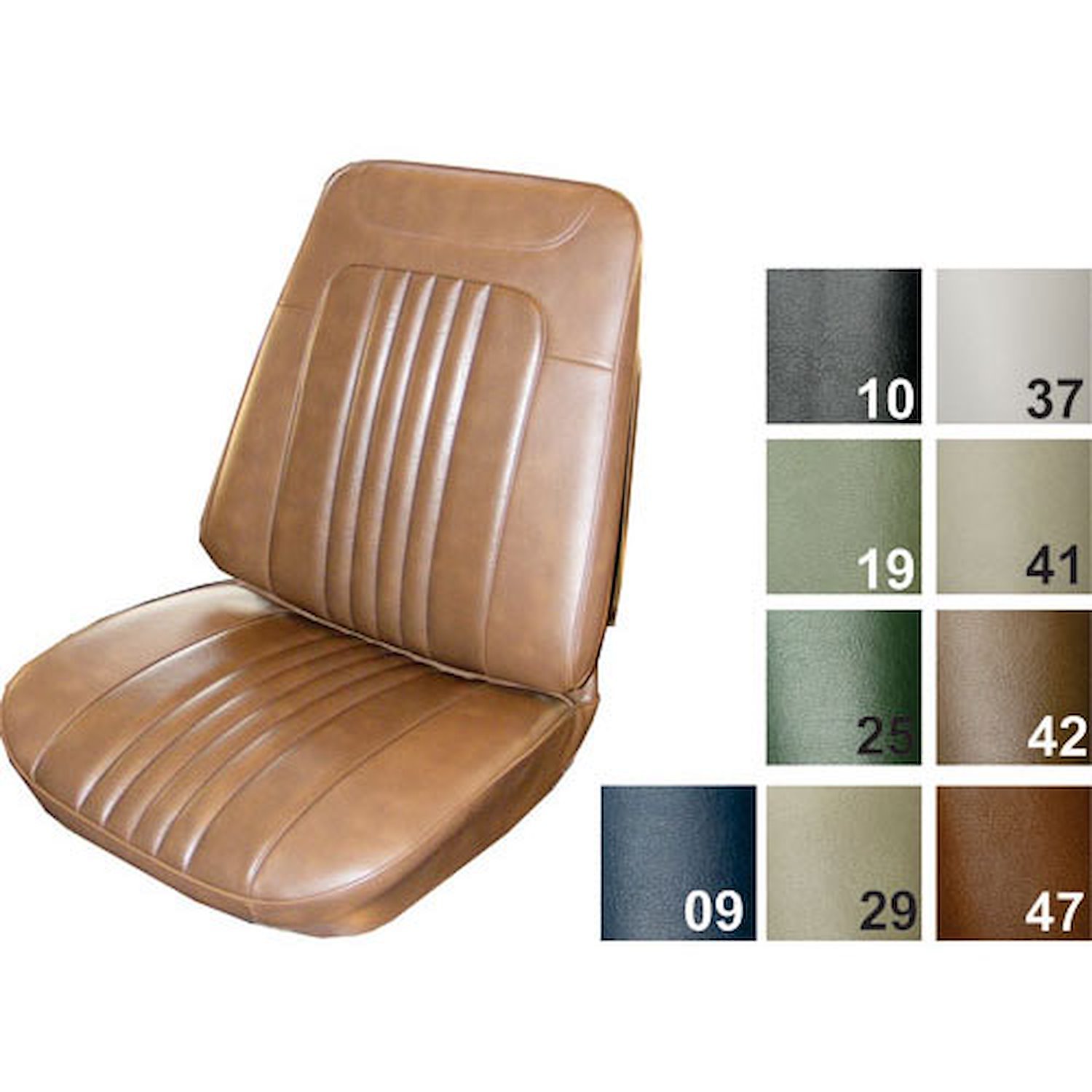 Standard Bucket Seat Cover 1971-72 Chevelle/El Camino