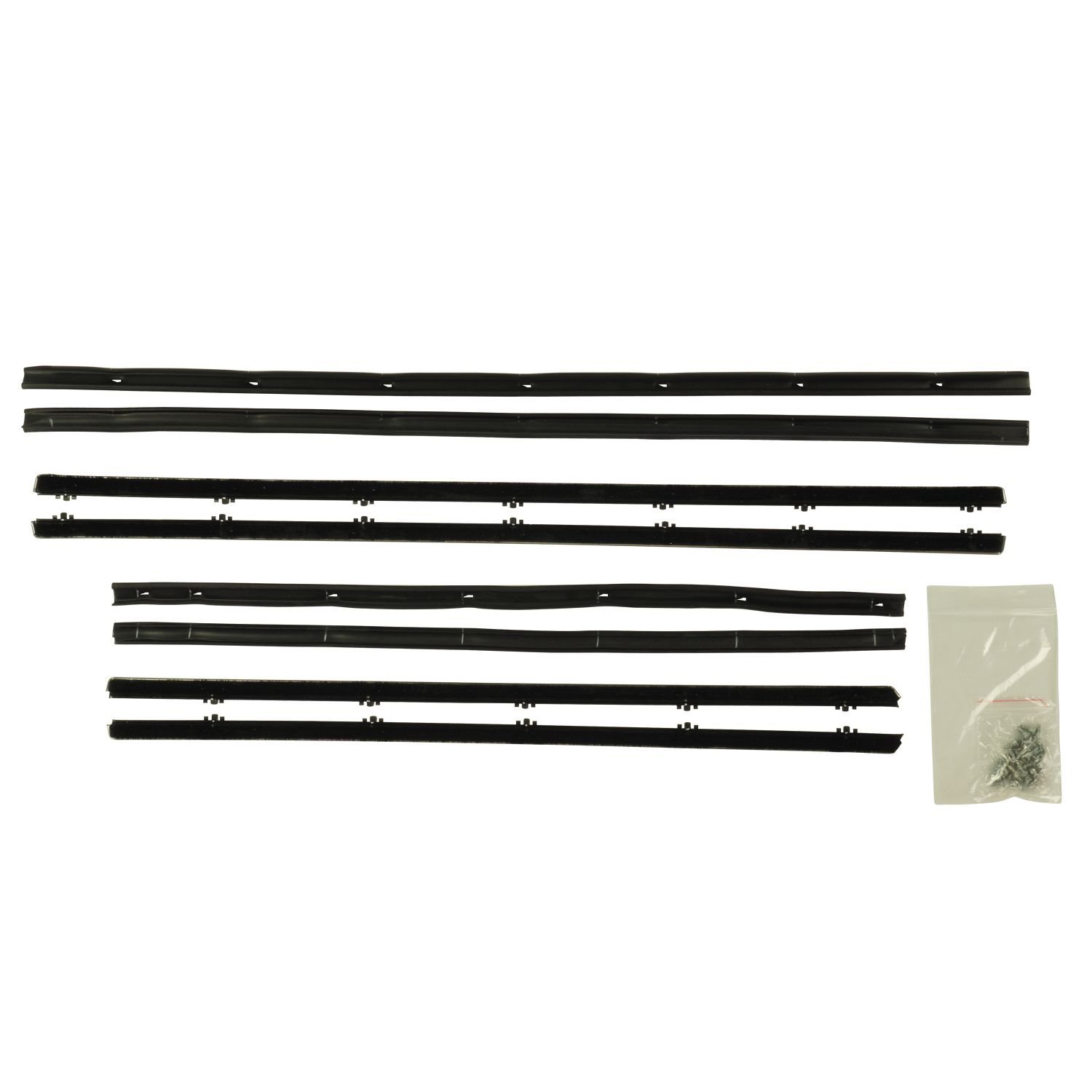 Standard Windowfelt Weather Strip Kit 1962-67 Chevy II/Nova 2-Door Hardtop