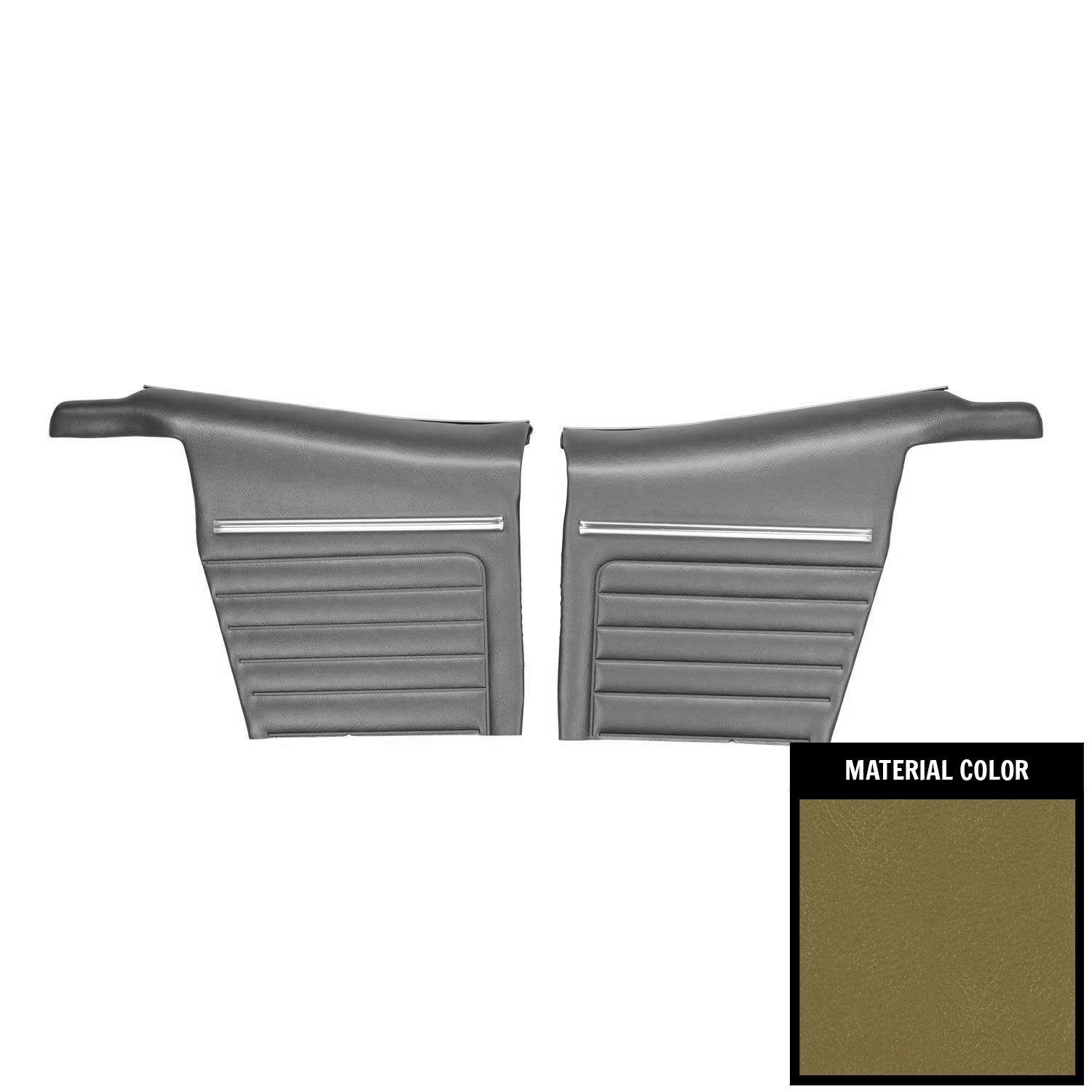 Standard Rear Door Panel Pad 1968 Camaro Convertible