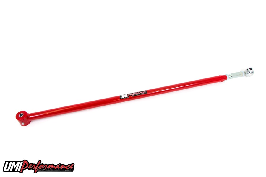 Adjustable panhard bar is a must for rear end centering after vehicle lowering as well as clearance