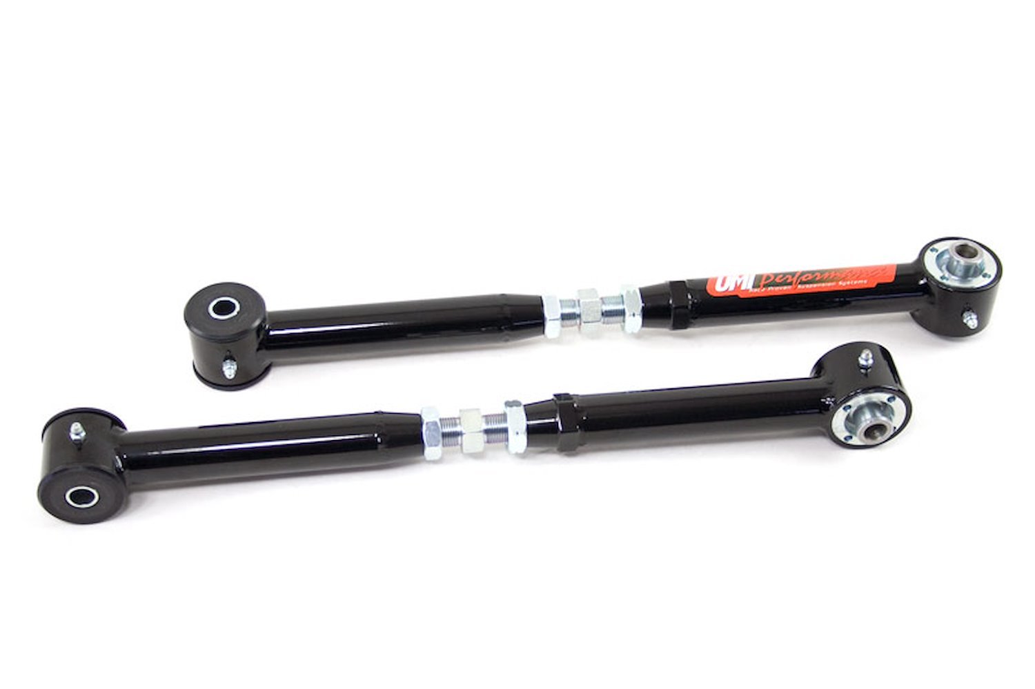 UMI s on car adjustable lower control arms for the 2005 and up Ford Mustang utilize our Roto-Joint t