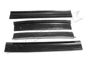 Shifter Plate Seals. For models with automatic transmission. Set of four SHIFTER PLATE SEALS 68-72 CHEVY CHEVELLE SET 4 PCS.