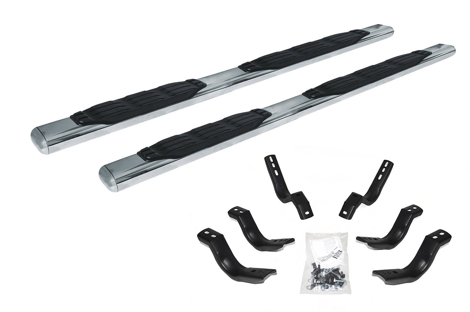 105449987PS 5" 1000 Series Side Steps with Mounting Brackets Kit