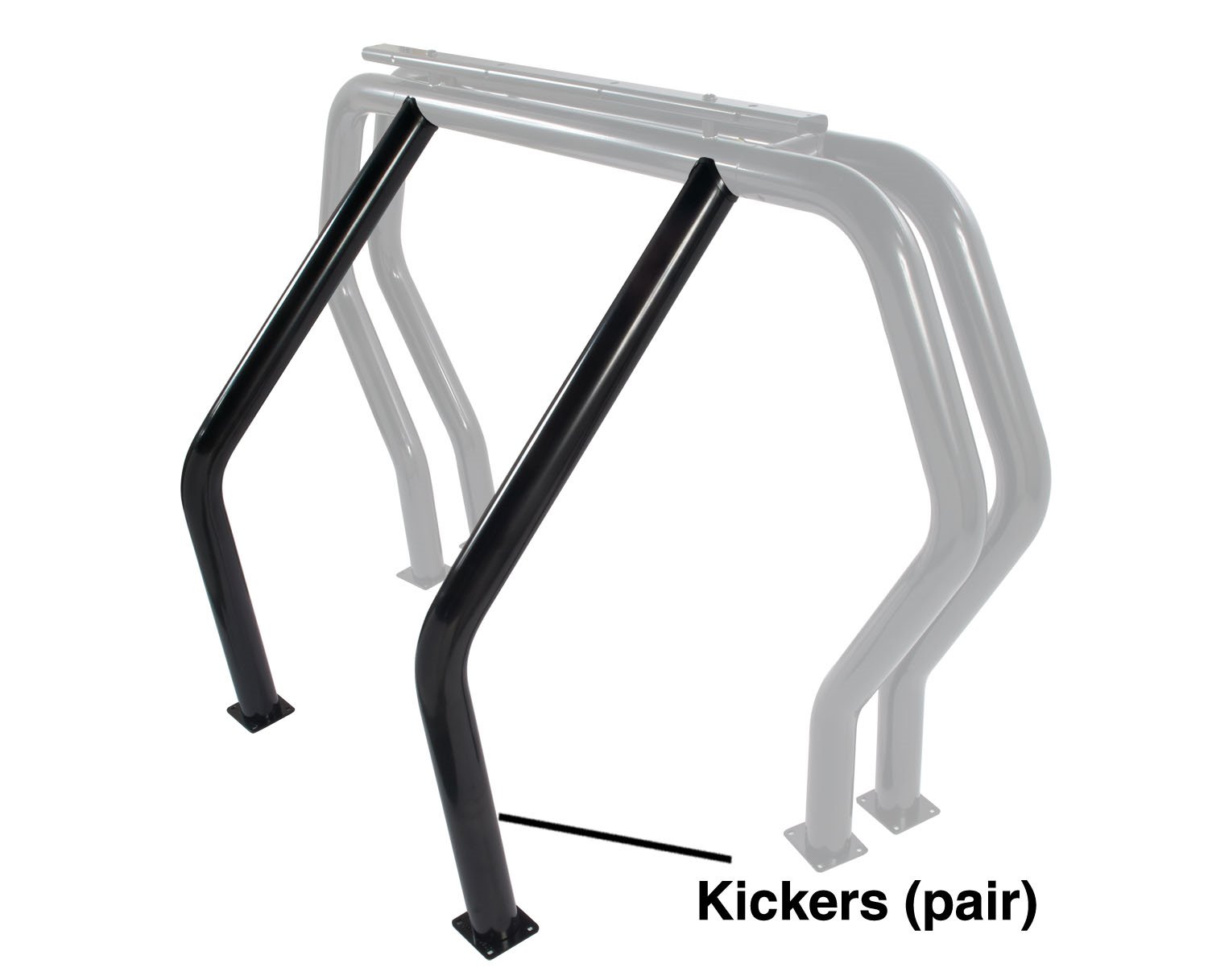 Bed Bars-Pair of Kickers 1975-86 Chevy/GMC C/K 10/15/1500 78" Bed
