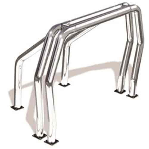 Bed Bars-Double Bar/Single Kicker Kit 1999-16 Ford F-250/350 Super Duty Styleside