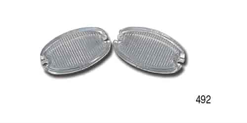 Glass Back-Up Light Lenses for 1957 Chevy Tri-Five
