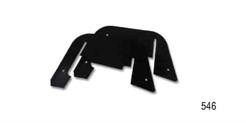 A-Arm Dust Shields for 1955-1956 Chevy Tri-Five