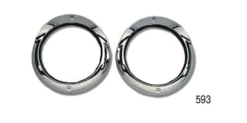 Headlight Bezels for 1955 Chevy Tri-Five
