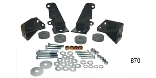 Transmission Side Mount Conversion Kit for 1955-1957 Chevy Tri-Five