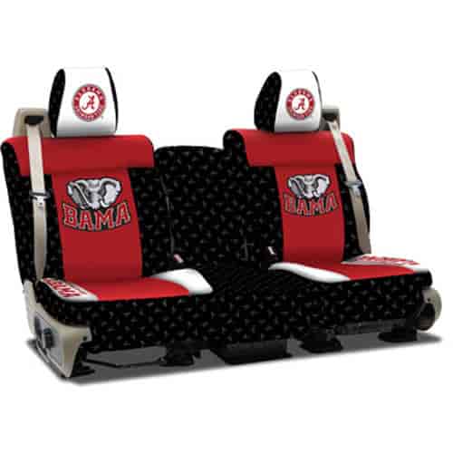 Neosupreme Licensed Collegiate Custom Seat Covers Vivid, full graphics over the entire seat cover