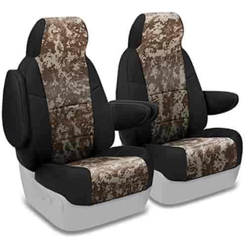 Digital Camo Custom Seat Covers Made from Neosupreme for insulation and comfort