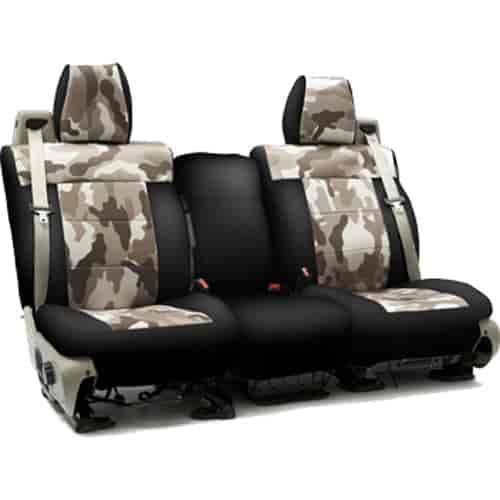 Traditional Camo Custom Seat Covers Made from Neosupreme for insulation and comfort