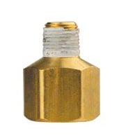 Reducer Fitting 1/8" NPT Male to 1/4" NPT Female