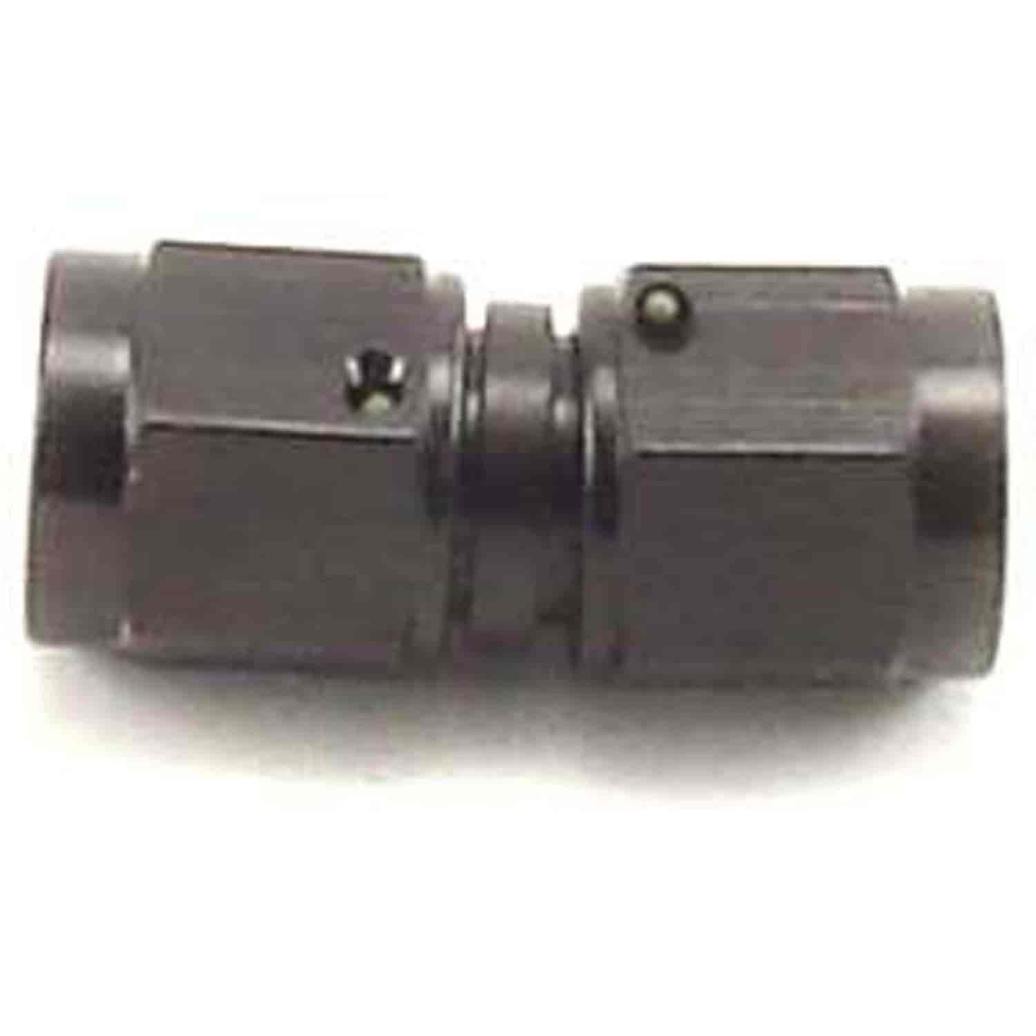 Straight Fuel Fitting -6AN to -6AN Female Coupler