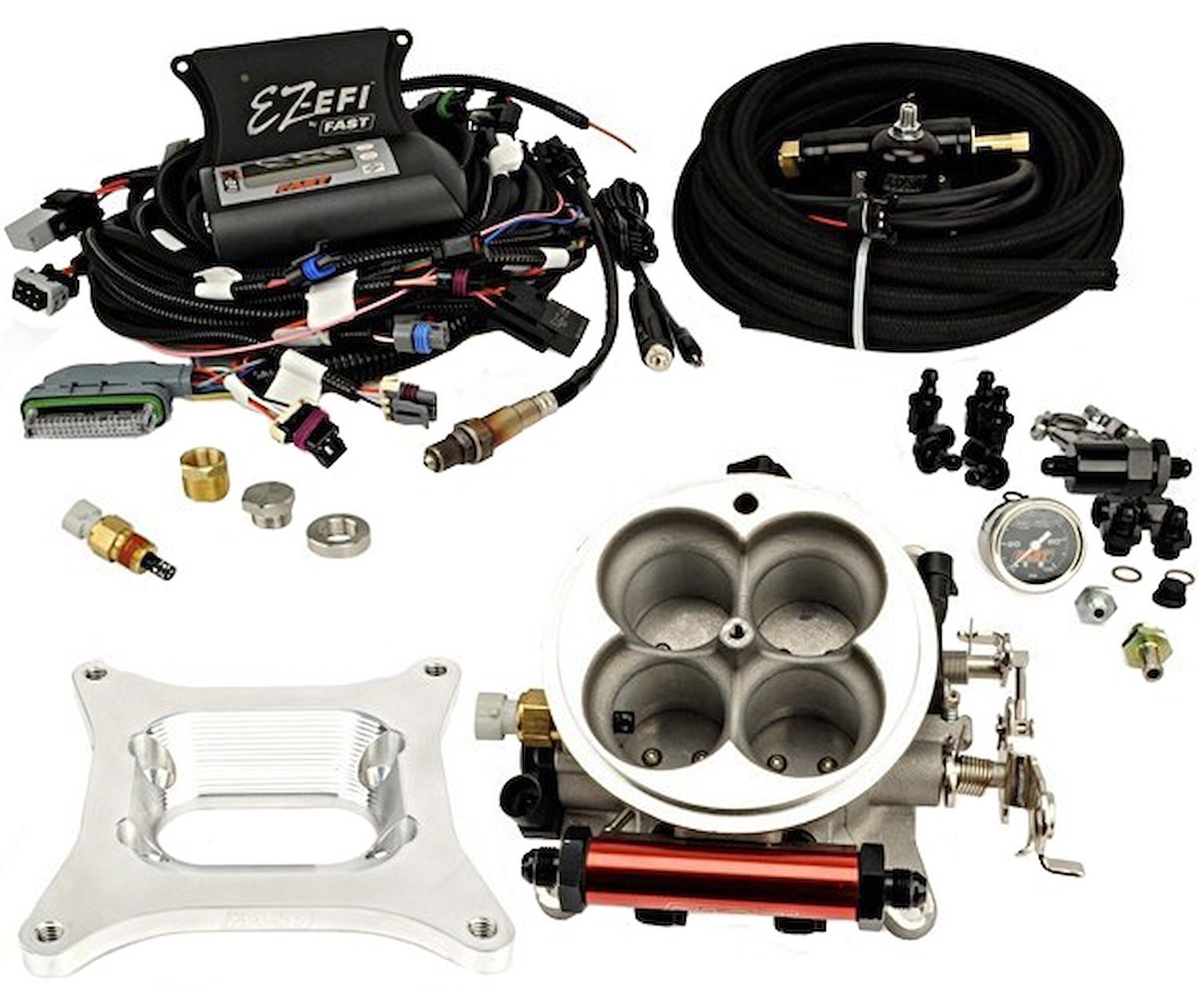 EZ-EFI Self-Tuning Fuel Injection System Master Kit with In-Tank Fuel Pump Kit