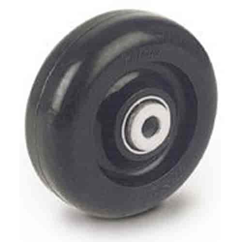 Replacement Wheel Synthetic Rubber with Ball Bearing Center