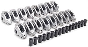 COMP Cams 17001-12 High Energy Aluminum 1.5 Ratio Roller Rocker Set of 12 for SBC 265-400 3/8 Stud 