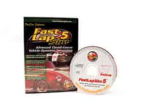 FastLapSim5 Track/Vehicle Simulator CD-ROM Simulation w/Pro Tools