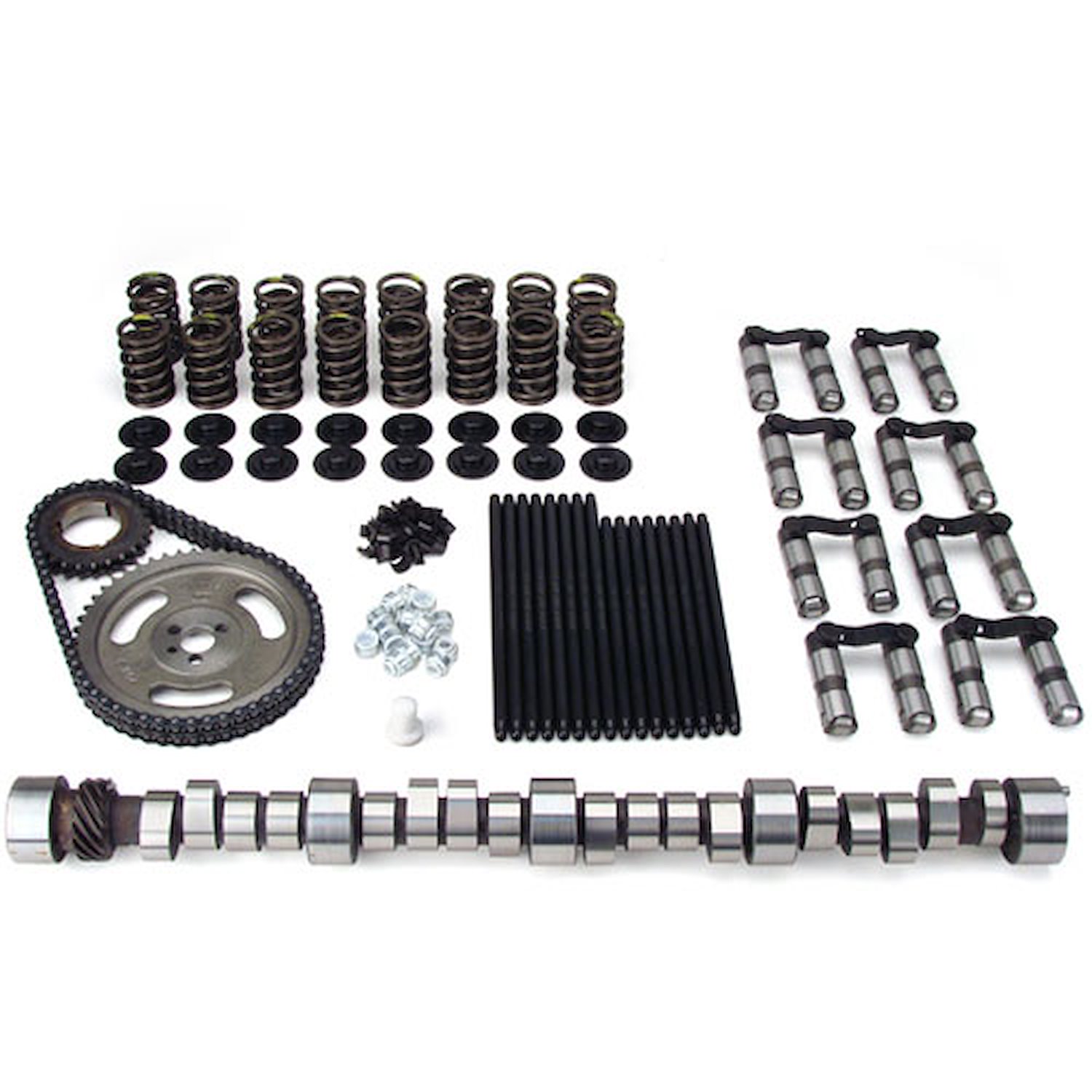 Magnum Hydraulic Roller Camshaft Complete Kit Chevy Small Block 305 & 350 Factory Roller Lift: .500"/.500"